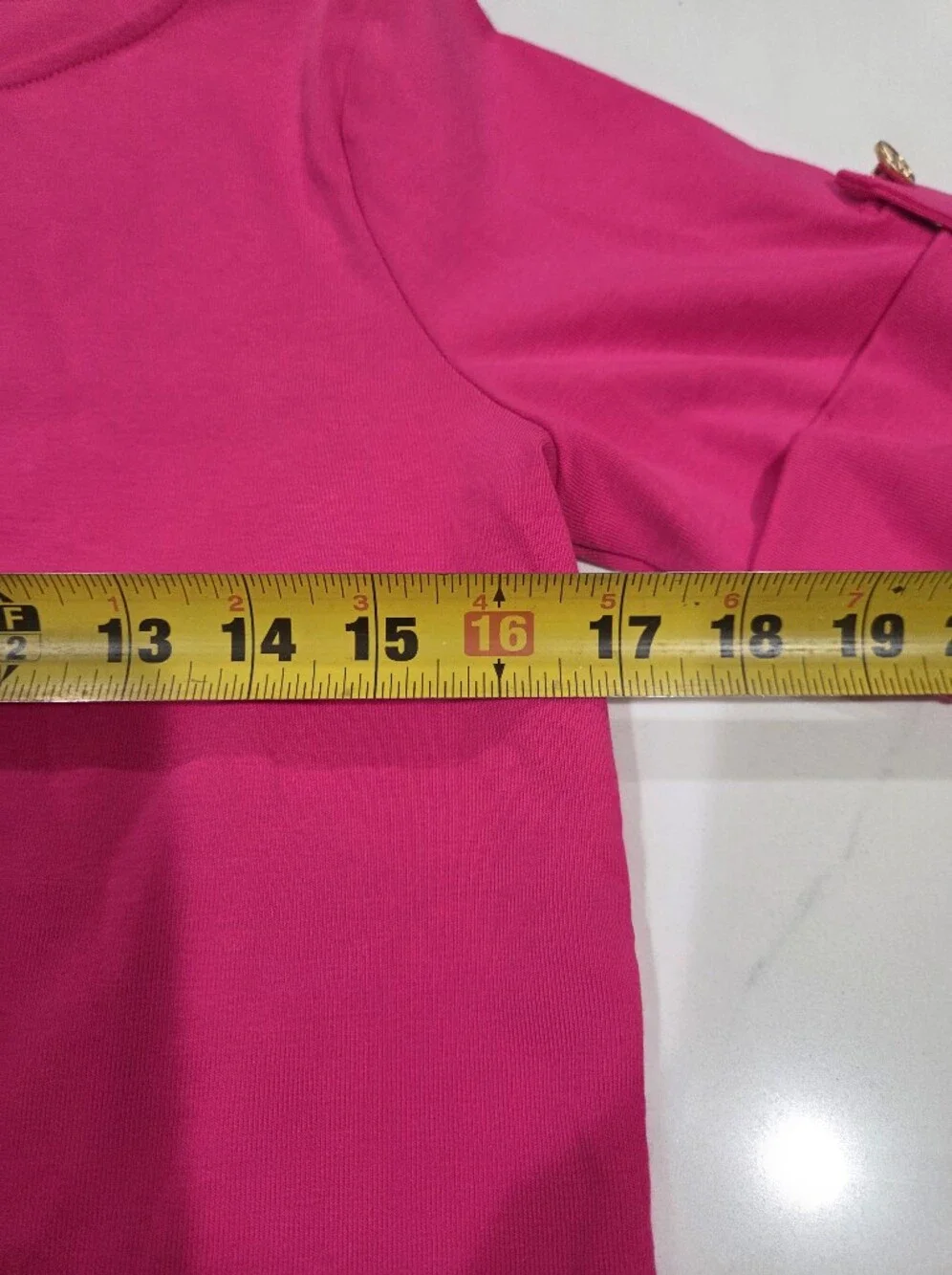 Michael Kors Pink Boatneck Short-Sleeve Top